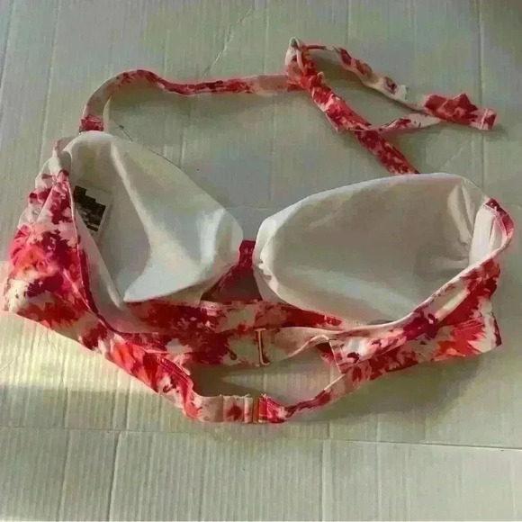 Time And Tru Bathing Suit Top 3X  Multi Colored - Picture 2 of 2